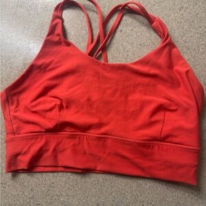 Women's Red Sports Bra